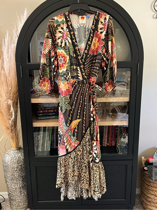 FARM Rio Dresses & Skirts - FARM Rio Tropical Amorina Wrap Maxi Dress